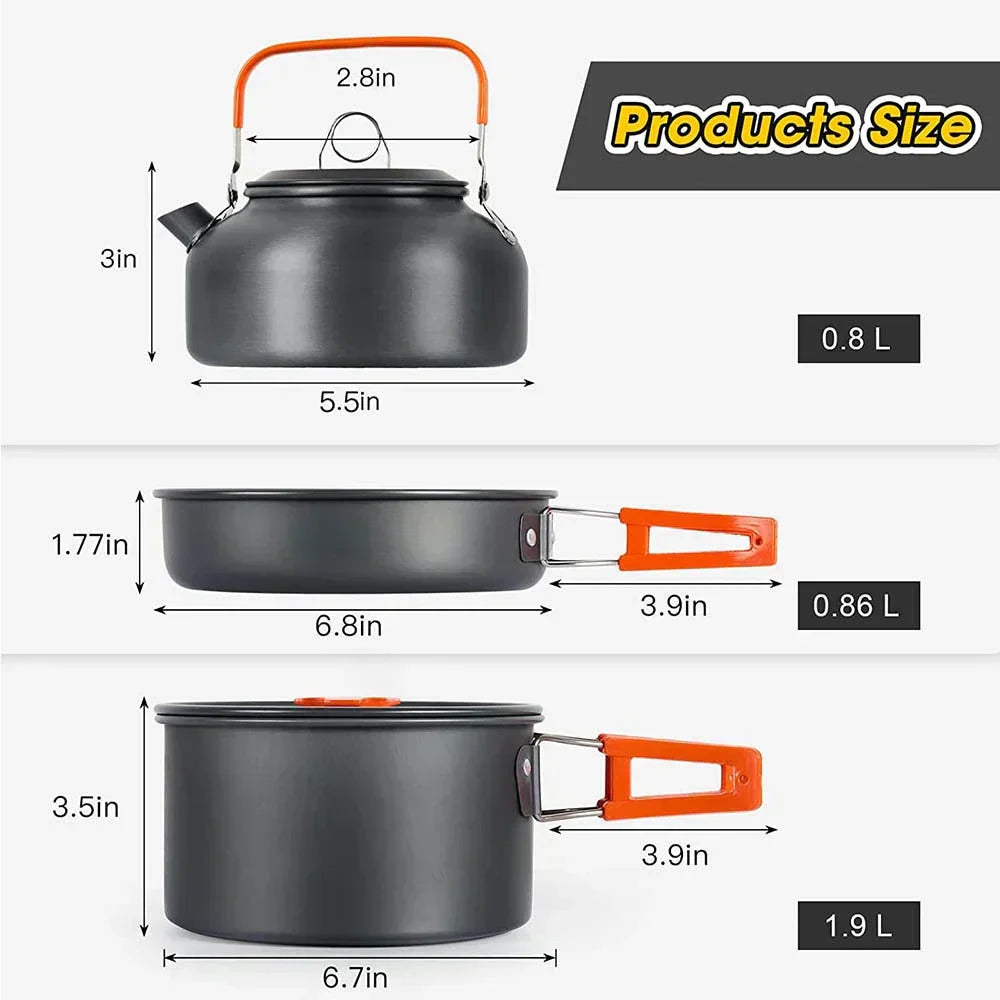 Outdoor Camping Cooking Set