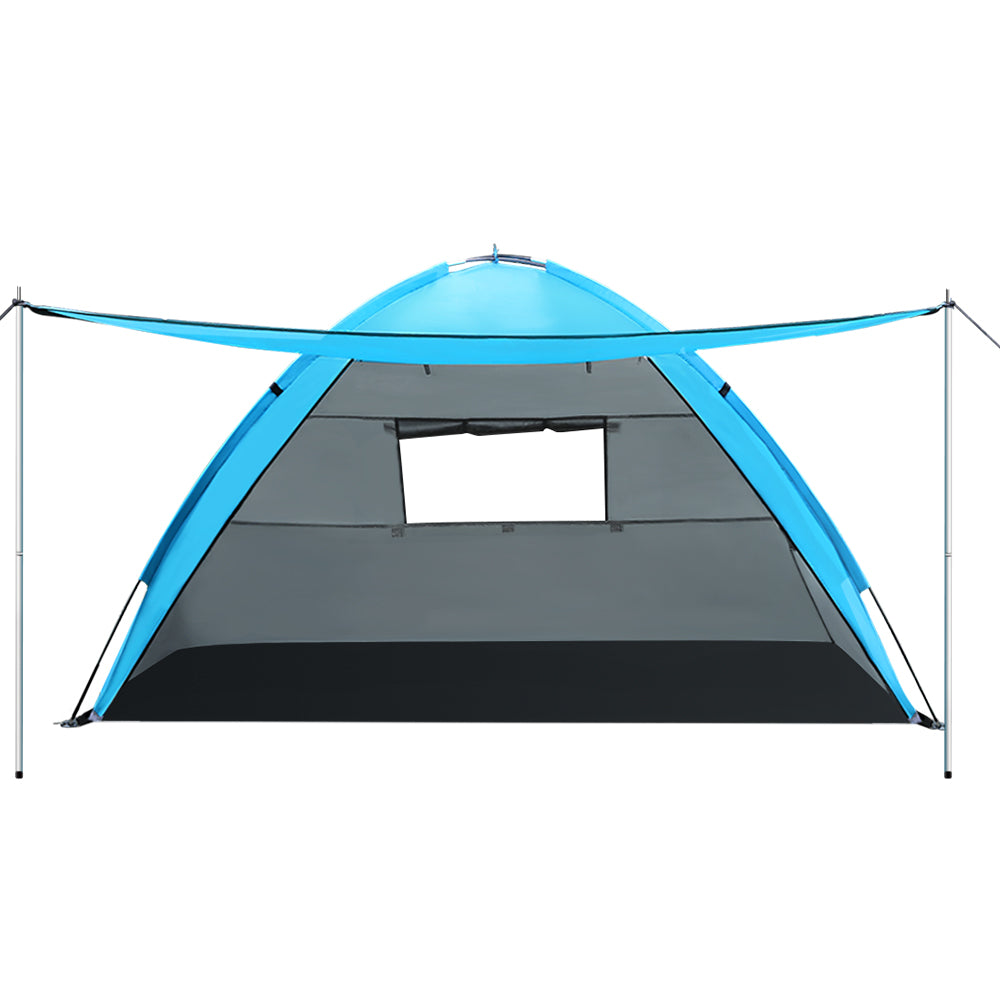 NNEDSZ Camping Tent Beach Tents Hiking Sun Shade Shelter Fishing 2-4 Person